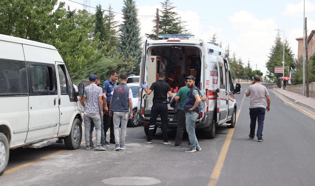 Nevşehir'in Nar beldesinde çalıştığı