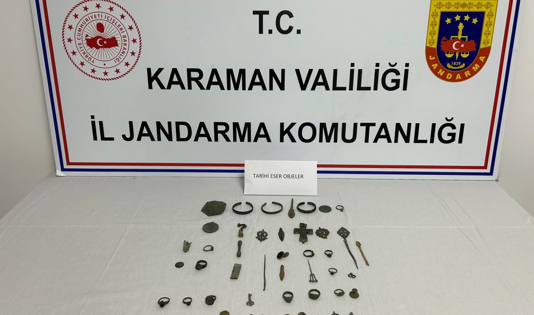 Karaman'da jandarmanın düzenlediği tarihi