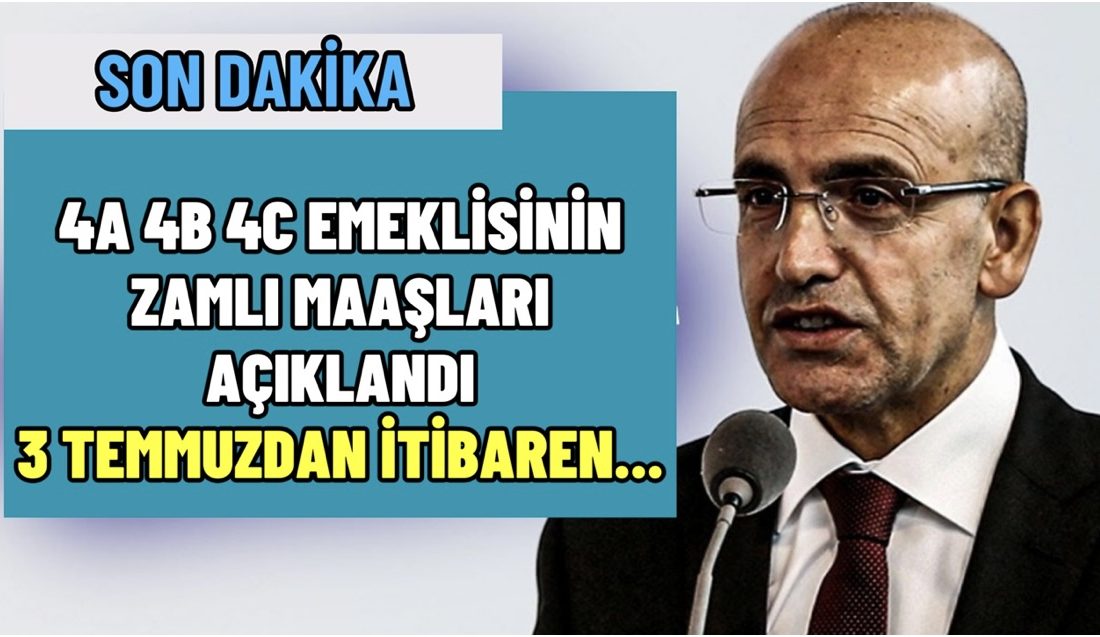 Zamlı emekli maaşları son