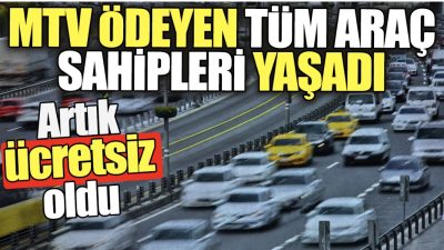 MTV'yi nasıl ödeyeceğini düşünen milyonlarca araç sahibine müjdeli bir haber
