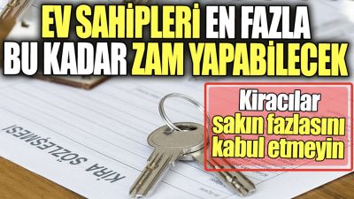 Milyonlarca ev sahibi ve kiracıyı ilgilendiren yeni düzenleme hayata geçti.