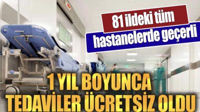 Yeni düzenlemeyle birlikte, Genel Sağlık Sigortası kapsamında yapılan önemli bir