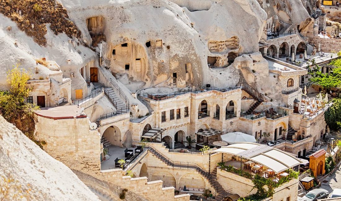 Nevşehir'in Göreme beldesindeki Göreme