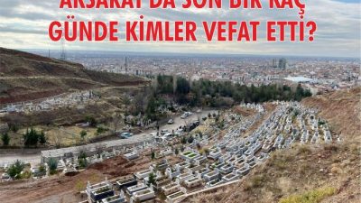Aksaray’da 28 kişi hayatını kaybetti: İşte vefat listesi