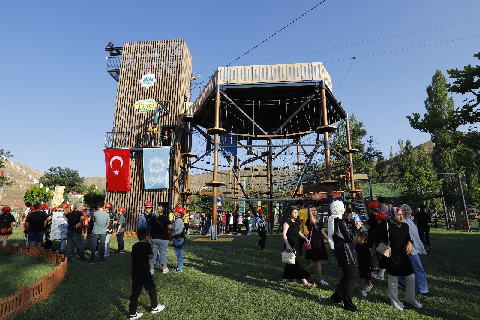 Macera Park Açılıyor