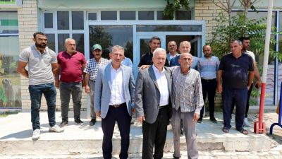 Aksaray Valisi Mehmet Ali Kumbuzoğlu, Yeşilova Belediyesi’ni ziyaret ederek Belediye