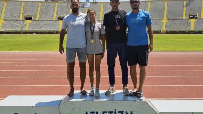 İzmir’de düzenlenen U14 Türkiye Şampiyonası (SEM) seçmelerinde, yarışan Aksaray Gençlik