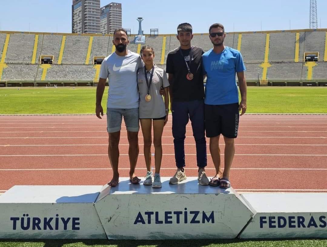 Aksaraylı atletlerden İzmir’de büyük başarı!