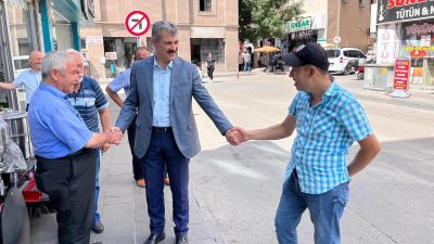 AK Parti Aksaray Milletvekili Hüseyin Altınsoy, Aksaray sokaklarını adım adım