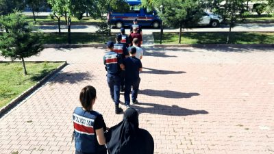 Aksaray İl Jandarma Komutanlığı, DEAŞ üyesi oldukları tespit edilen 4