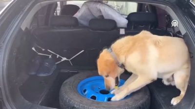 Kayseri’de bir otomobilin stepnesine gizlenmiş 5 kilo 150 gram uyuşturucu