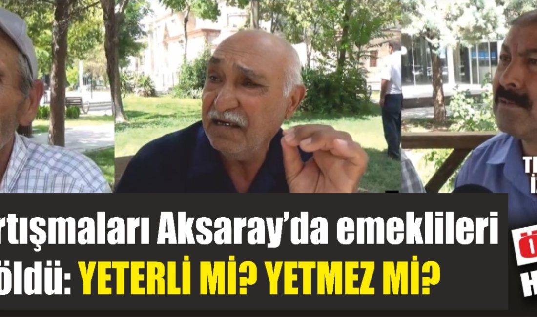 Aksaray’da yapılan zammın ardından