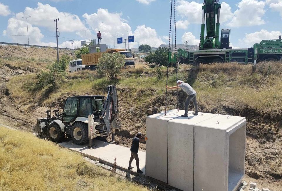 Aksaray’ın Güzelyurt ilçesinde tüm