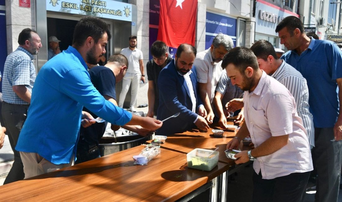 AK Parti Eskil İlçe Teşkilatı, Muharrem ayı vesilesiyle parti binasının