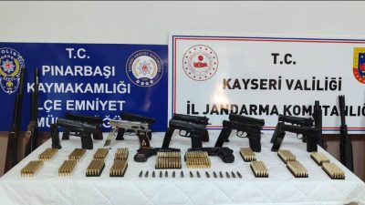 Kayseri’nin Pınarbaşı ilçesinde bir düğünde havaya ateş açan 11 şüpheliye