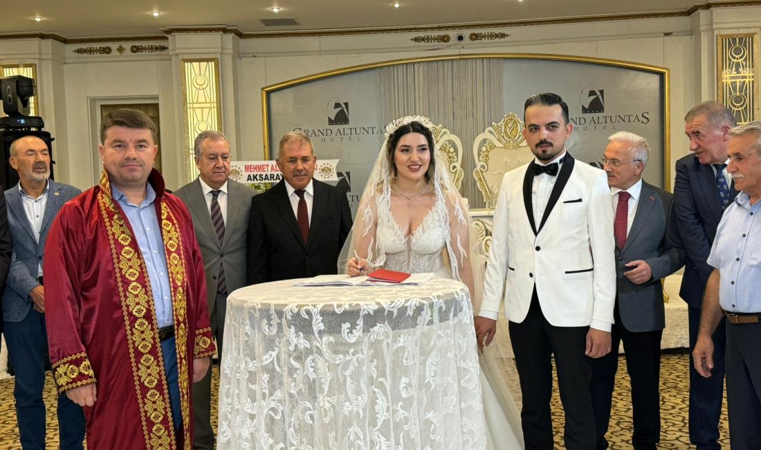 MHP Aksaray Milletvekili Ramazan Kaşlı’nın kızı Merve Nur ile iş