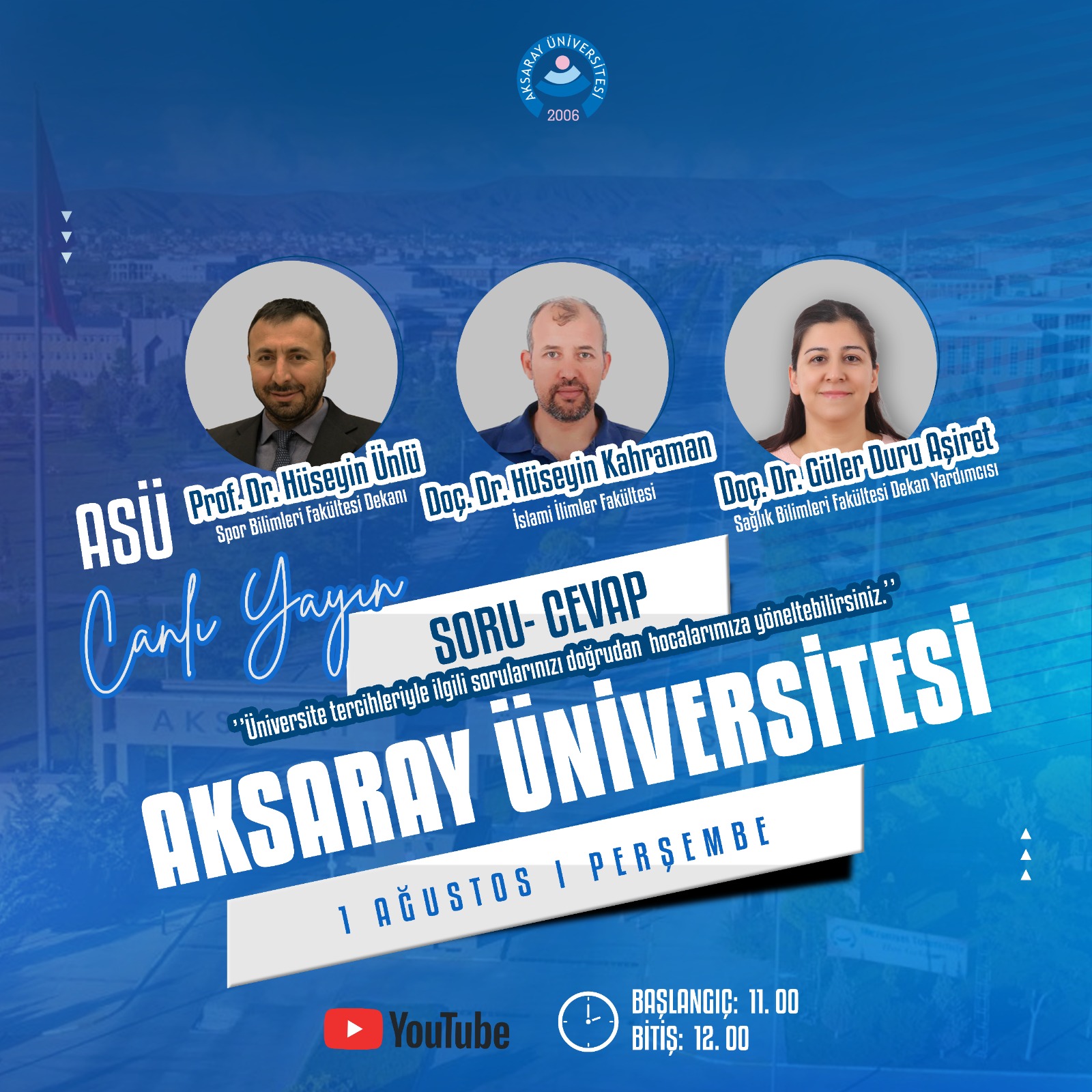 Aksaray Üniversitesi’nden Sanal Tanıtım Şovu: Online Günler Devam Ediyor!