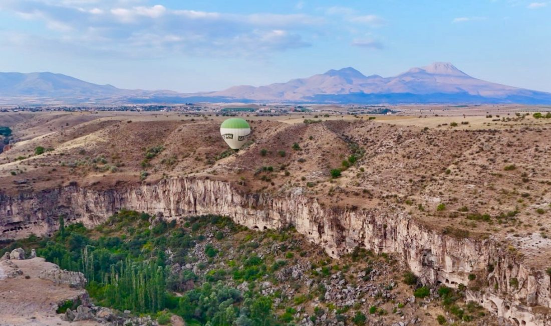 Aksaray'daki Ihlara Vadisi'nde, Hasandağı