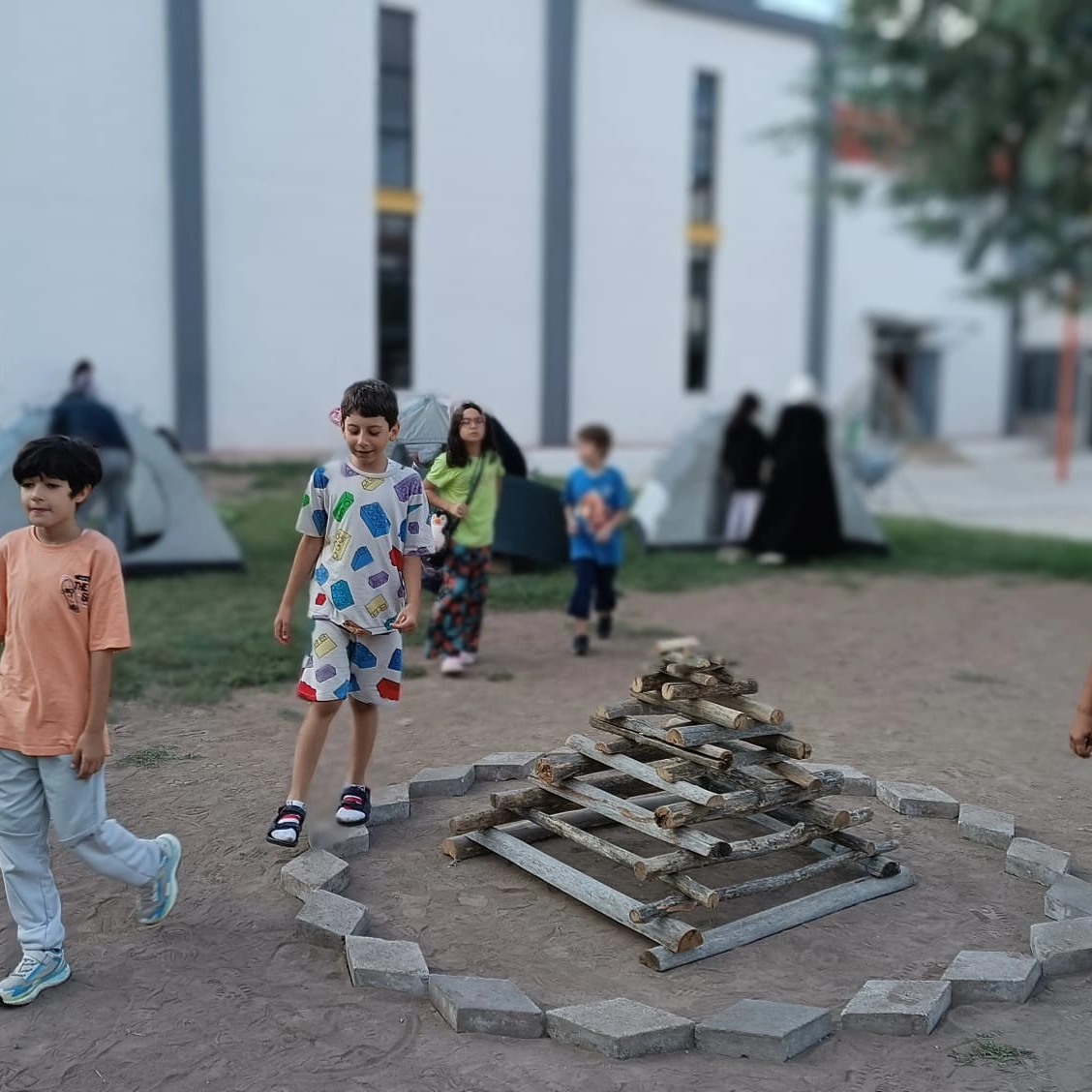 Aksaray’da izci kampında öğrenciler eğlenceli anlar yaşadı