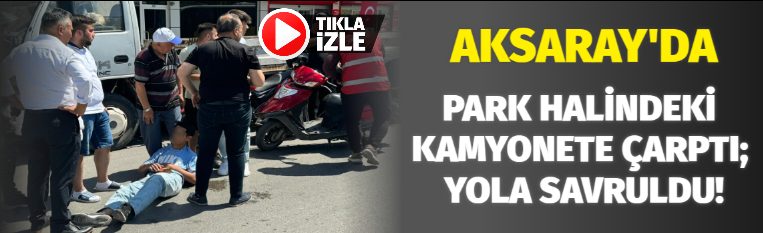 Direksiyon hakimiyetini kaybeden motosiklet