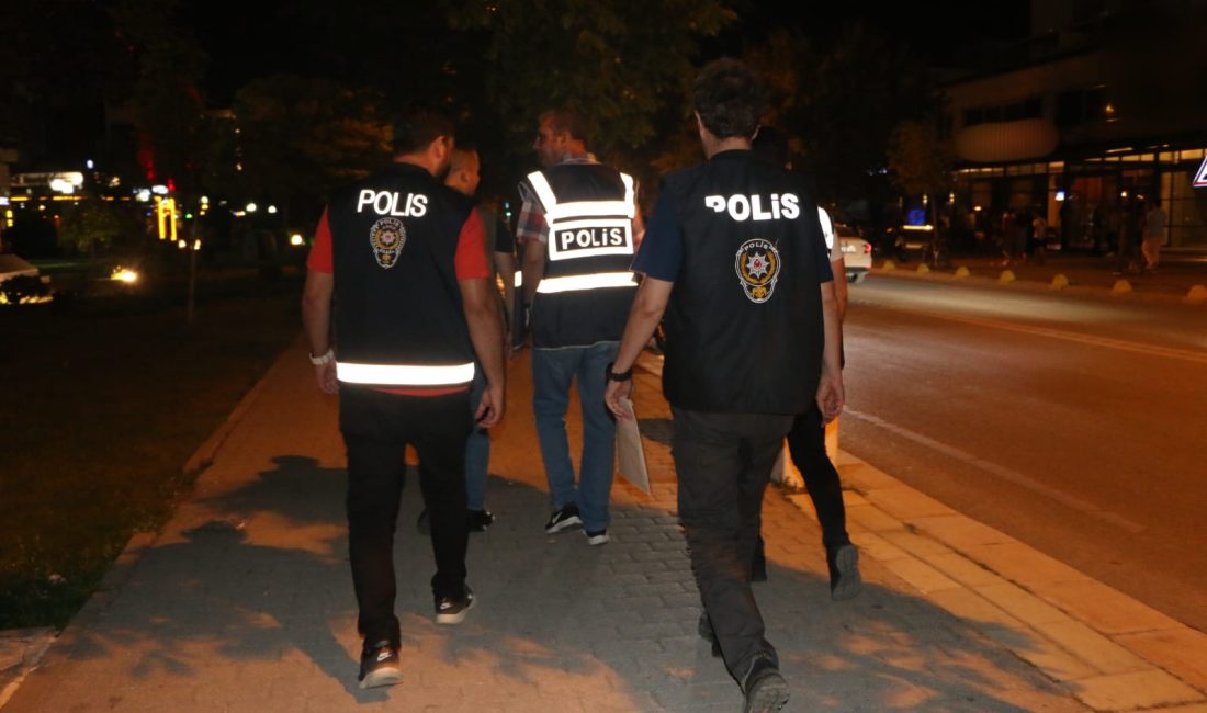 Eskişehir'de polis tarafından uygulama