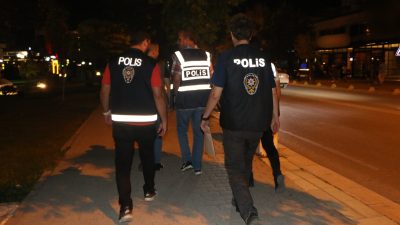 Eskişehir'de polis tarafından uygulama gerçekleştirildi.