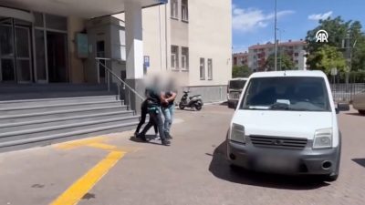 Kayseri'de 14 hırsızlık olayının faili ve 17 suçtan kaydı olduğu