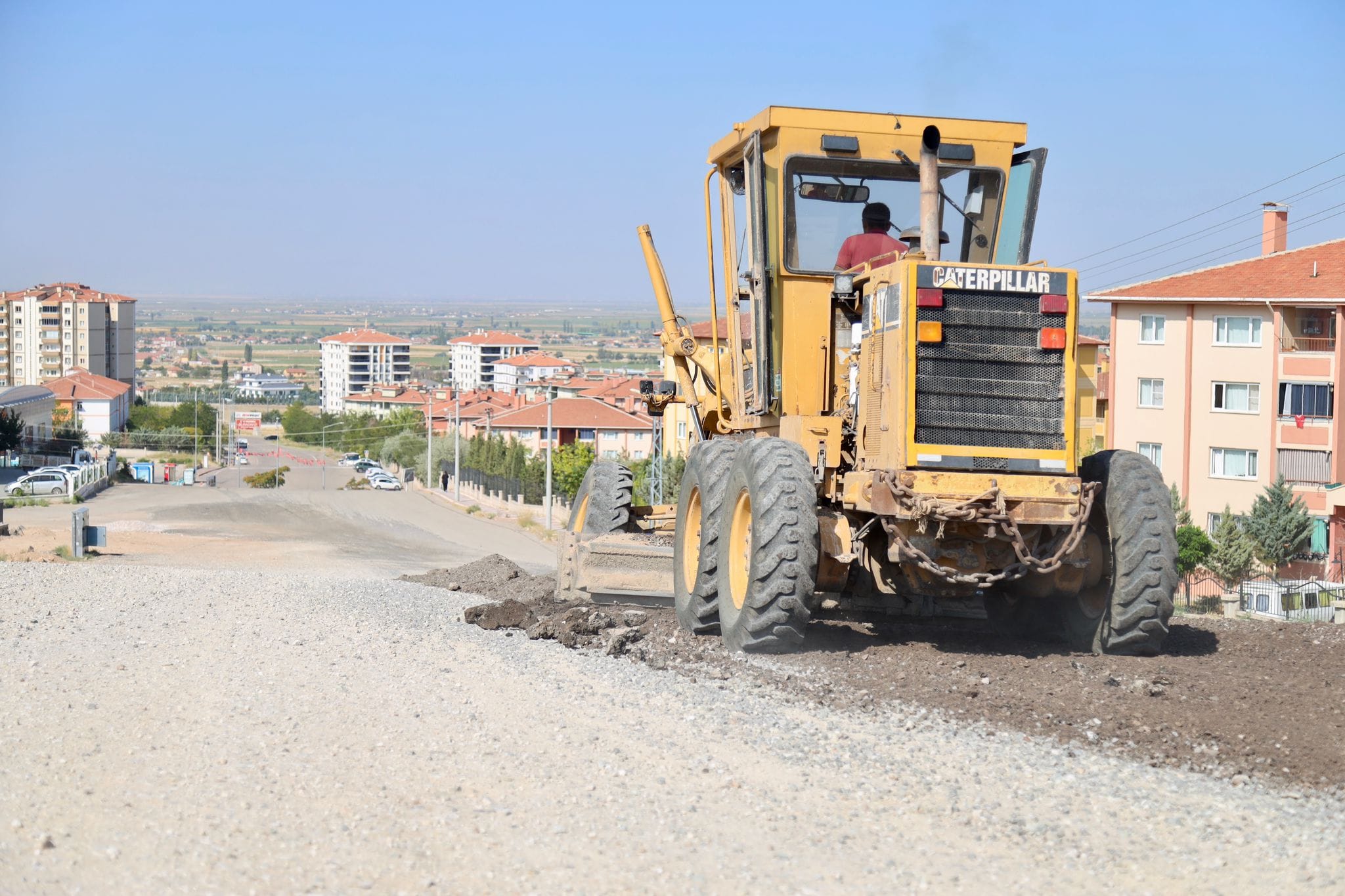 Aksaray’da yol çalışmaları hız kesmiyor!