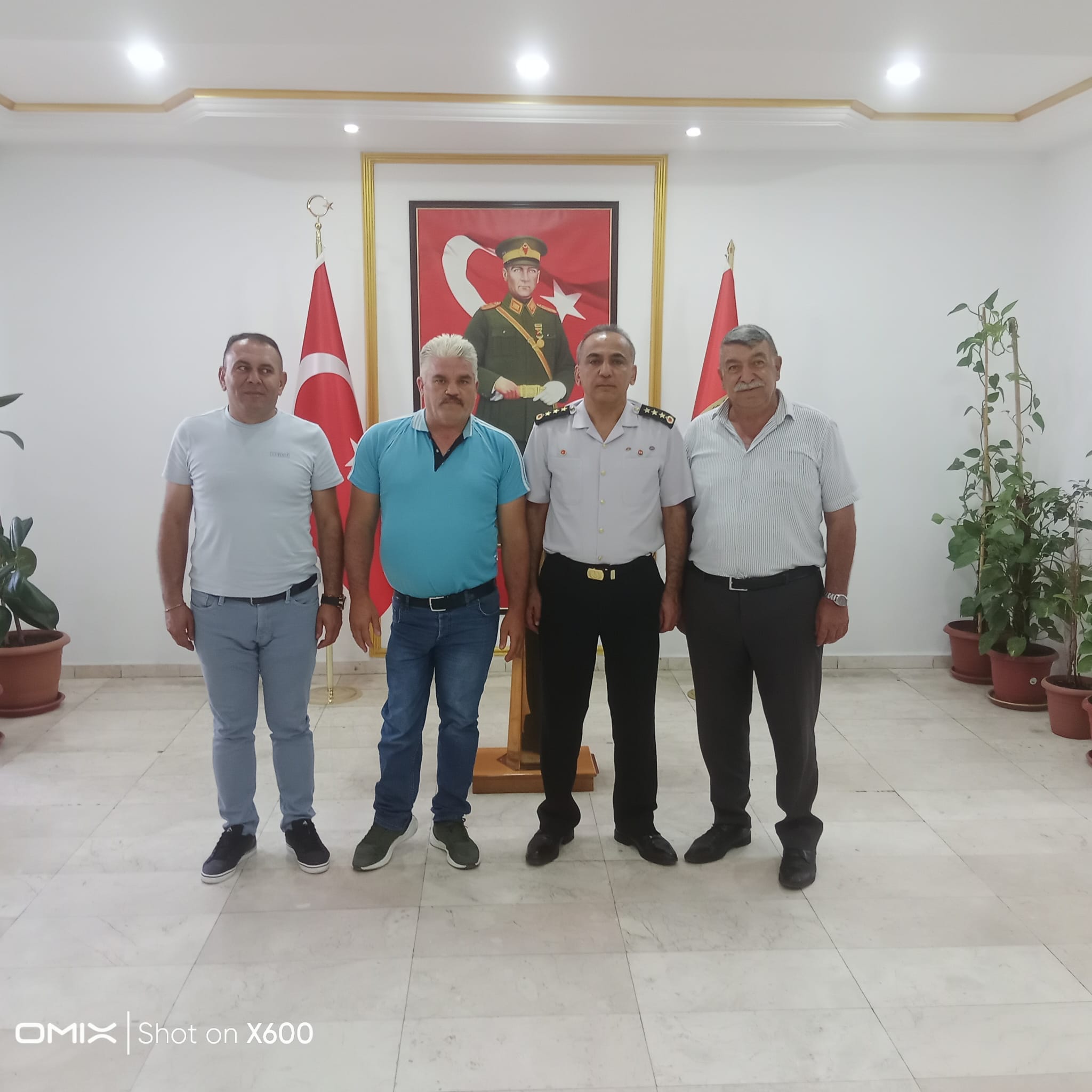 Amatör Spor Kulüpleri Federasyonundan Jandarma Komutanına ziyaret