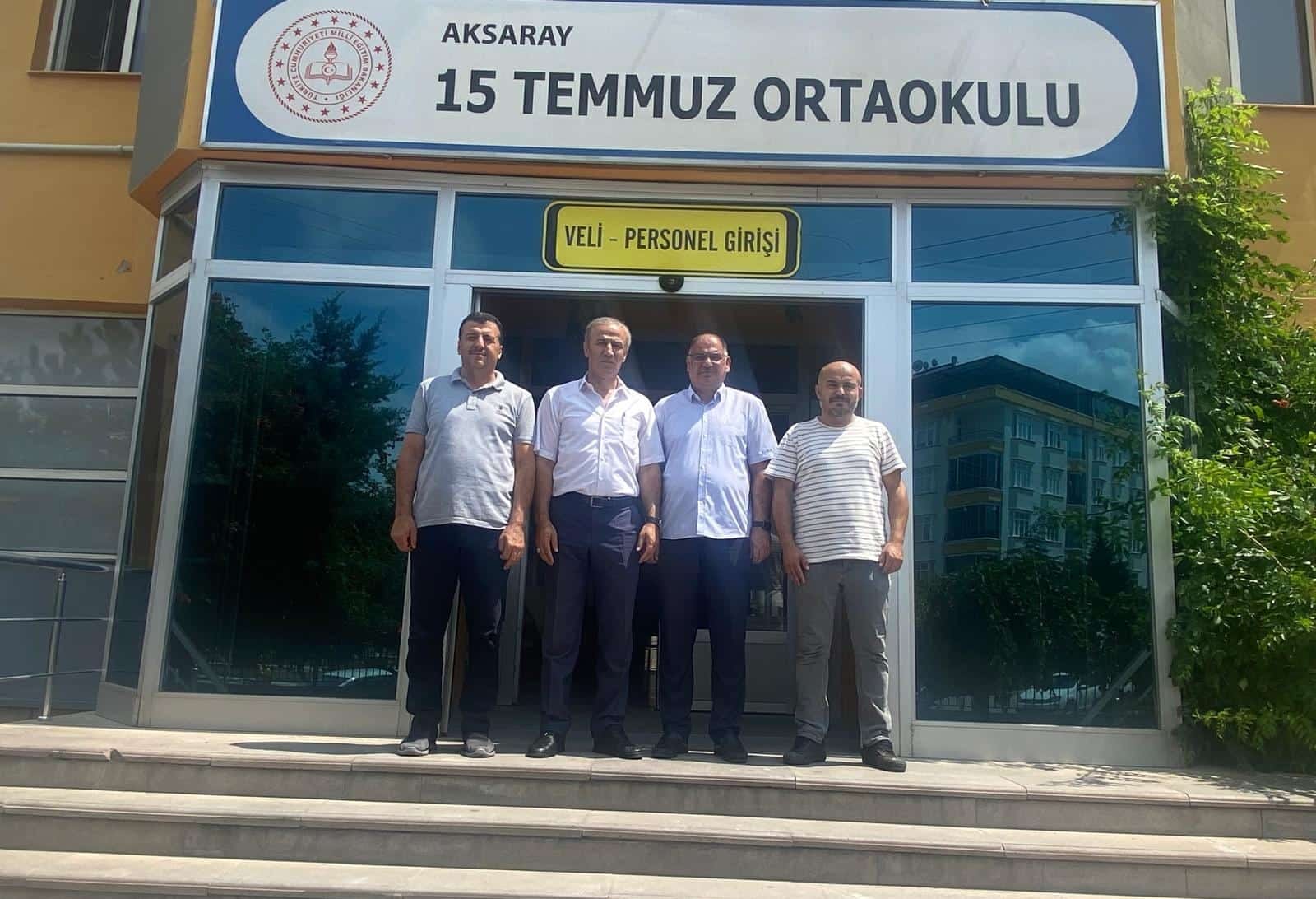 Eğitim Bir Sen Aksaray Şube Başkanı Murat Görmez  şehir içerisindeki