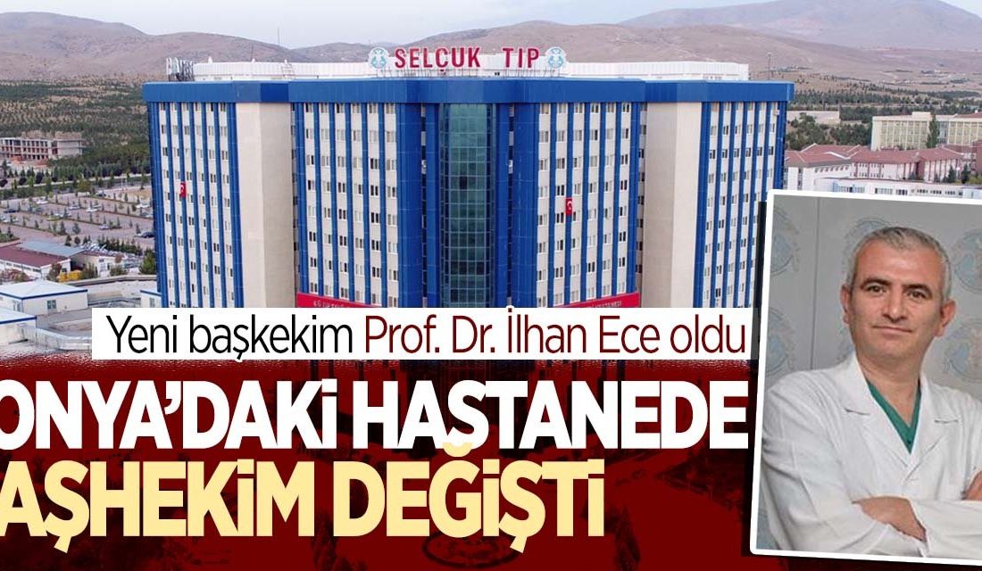 Başhekimlik görevine Aksaraylı Prof.