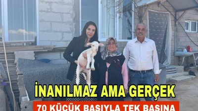 Kaymakam Demirkoparan: “Birkaç erkeğin bile zorlanacağı işleri tek başına yürüten