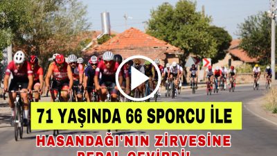 Hasandağı Bisiklet Tırmanış Yarışması"nda 67 sporcu zorlu parkurda mücadele etti.