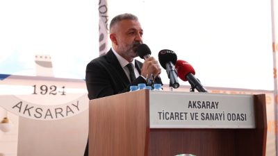Şehrimizde  düzenlenen 1. Aksaray Sanayi ve Endüstri Fuarı, iş dünyası