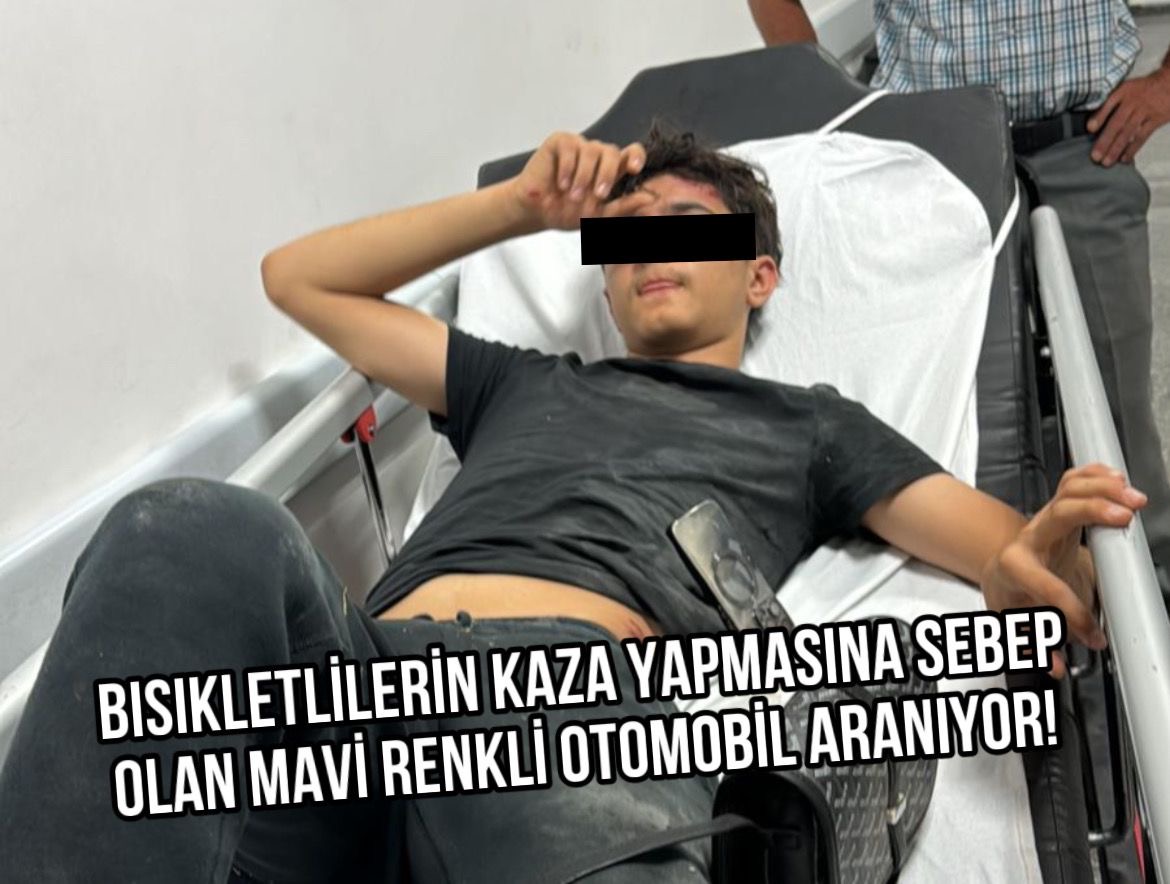 O mavi renkli otomobil aranıyor; iki gencin yaralanmasına sebebiyet verdi!