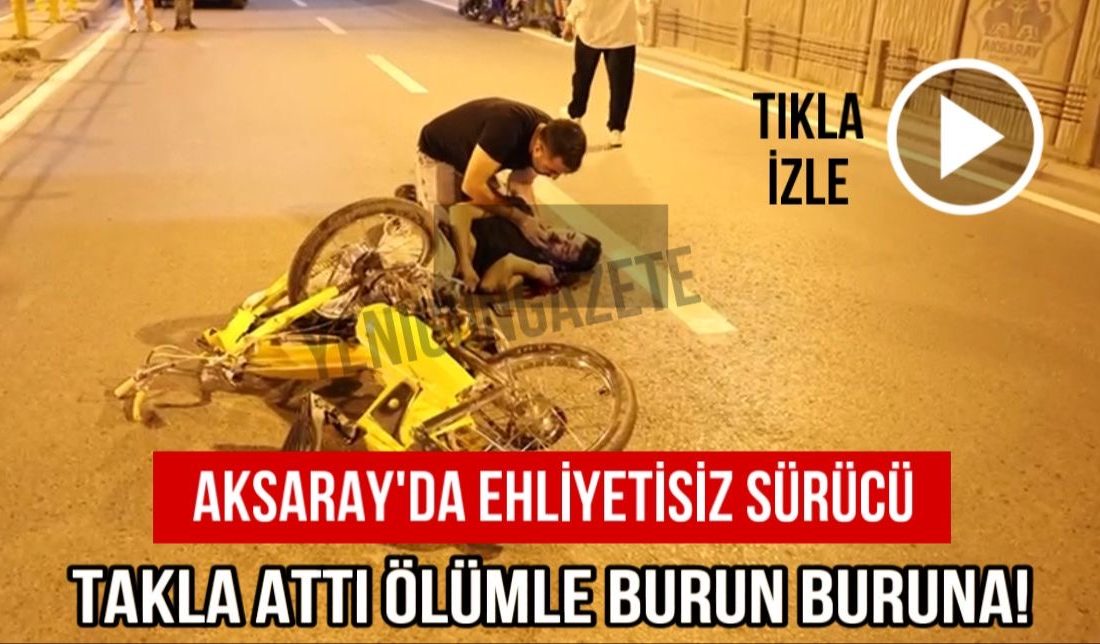 Aksaray’da alt geçitte seyir