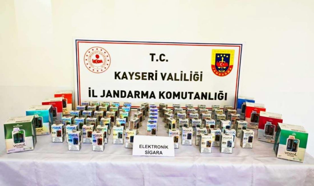 Kayseri’de jandarma ekiplerince yapılan