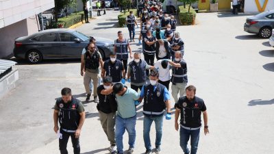 Eskişehir merkezli 11 ilde uyuşturucu satışı yapanlara yönelik düzenlenen "Narkoçelik-34"