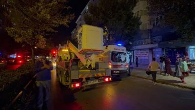 Eskişehir’in Odunpazarı ilçesinde samanlıkta çıkan ve kısa sürede büyüyerek bir