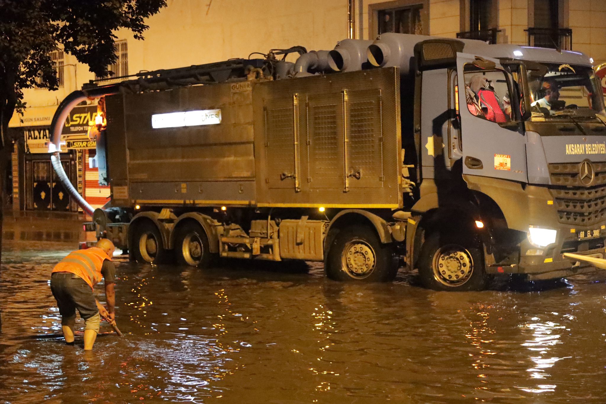 Aksaray Belediyesi kriz masası kurdu!