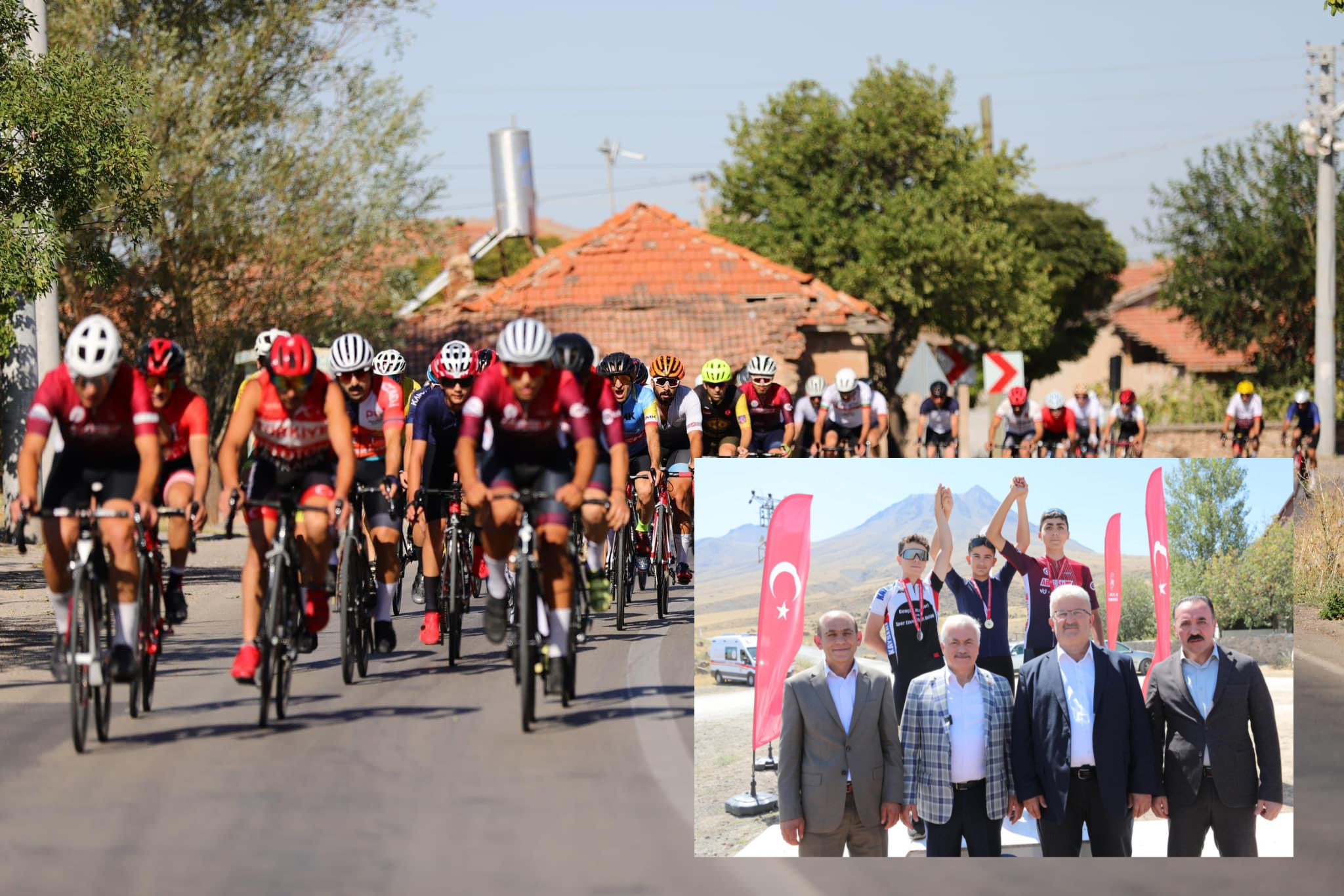 Vali Kumbuzoğlu, Aksaray’daki bisiklet yarışını Tour de France’ye benzetti!