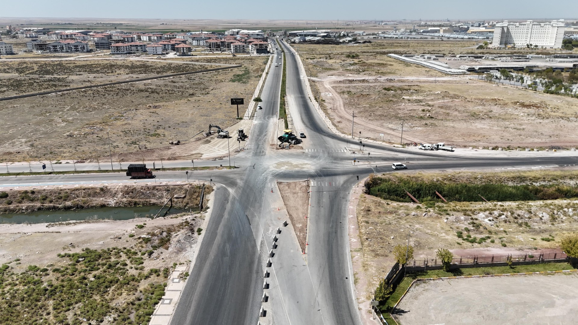 Aksaray trafiğinde yeni dönem: Hal kavşağı yeniden şekilleniyor