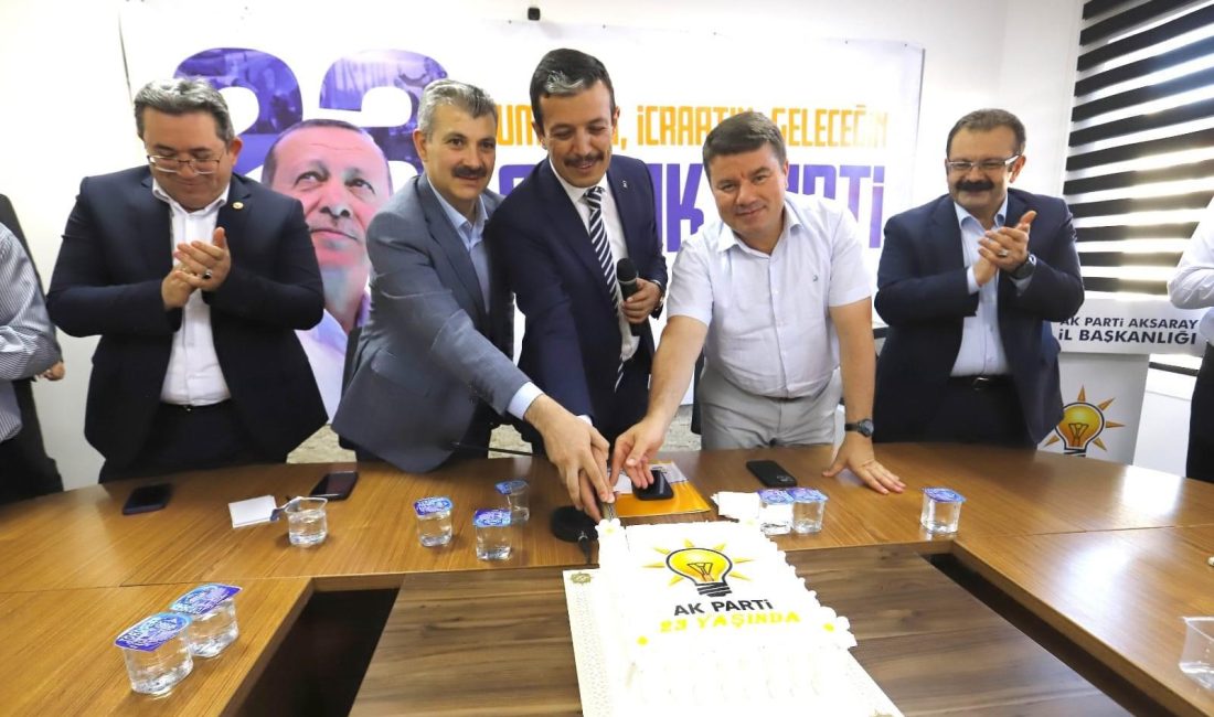 AK Parti’nin 23.yıl dönümü