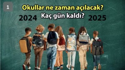 Milli Eğitim Bakanlığı, 2024-2025 eğitim-öğretim yılı takvimini duyurdu. Milyonlarca öğrenci
