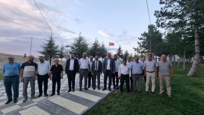 MHP Milletvekili Ramazan Kaşlı, Ortaköy Belediye Başkanı Ahmet Koyuncu’nun ev