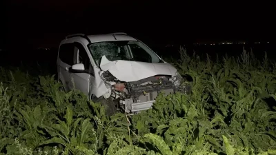 Aksaray-Konya kara yolu Yapılcan köyü girişinde meydana gelen kazada, hafif