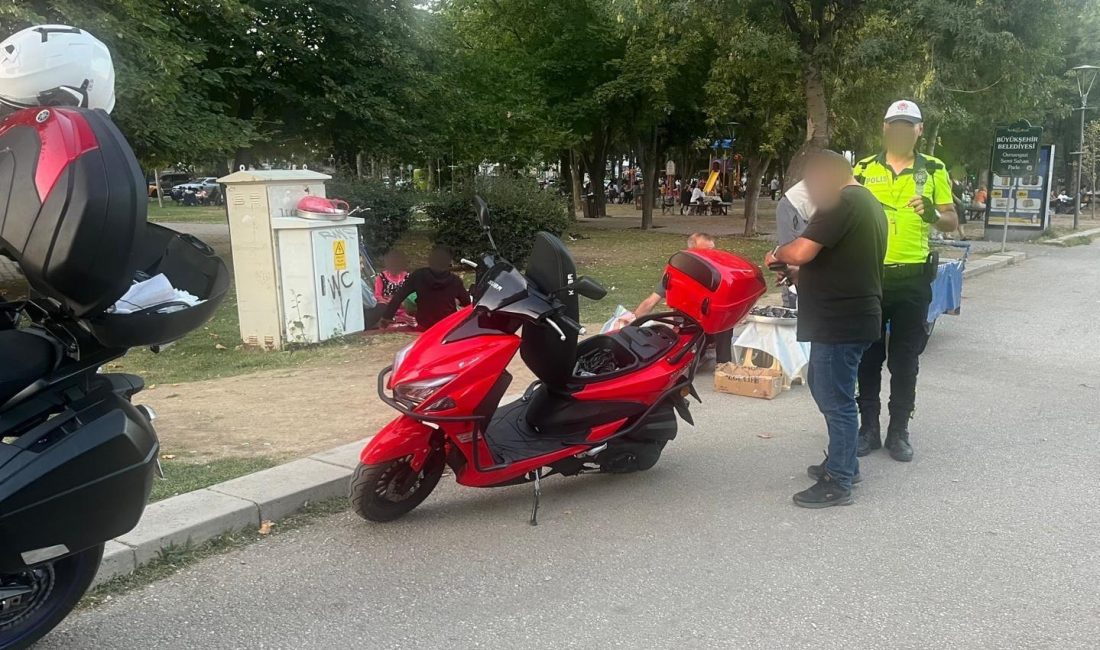 Eskişehir'in Odunpazarı ilçesinde, yol