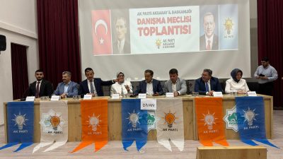 AK Parti Aksaray İl Başkanlığı tarafından düzenlenen İl Danışma Meclisi