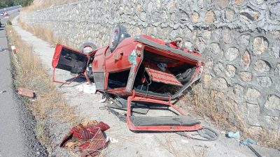 Konya’nın Seydişehir ilçesinde meydana gelen trafik kazasında 2 kişi yaralandı