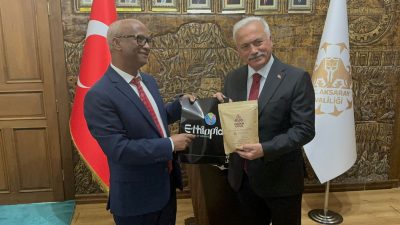 MÜSİAD Aksaray Şubesi Anadolu Ekonomisi Diplomasisi programı kapsamında Etiyopya Ankara
